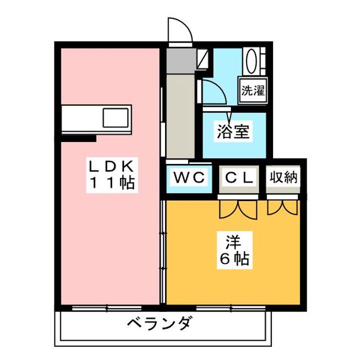 カーサ ソレアードの間取り