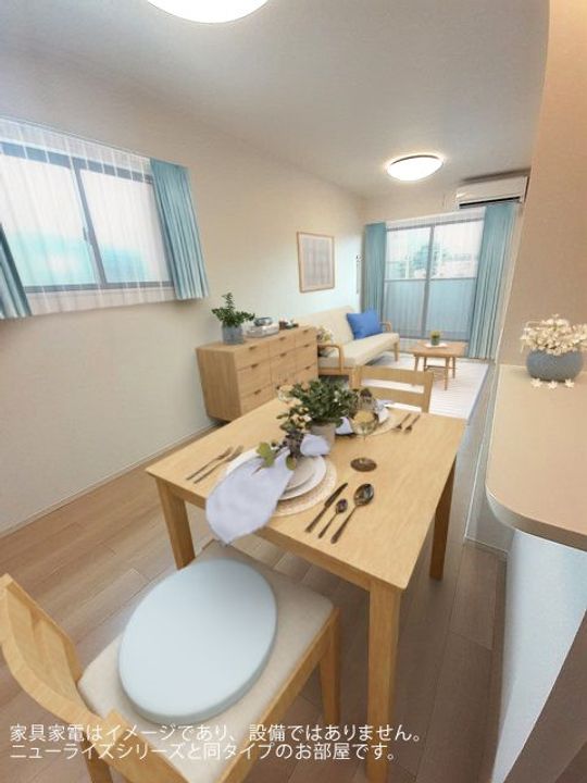 大森アパートBの居間