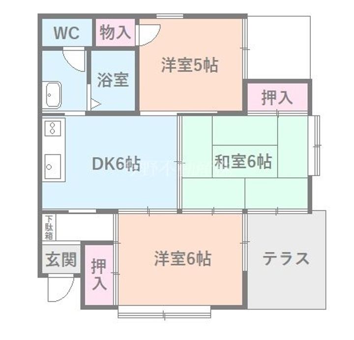 メゾン・ド・ボヌールの間取り