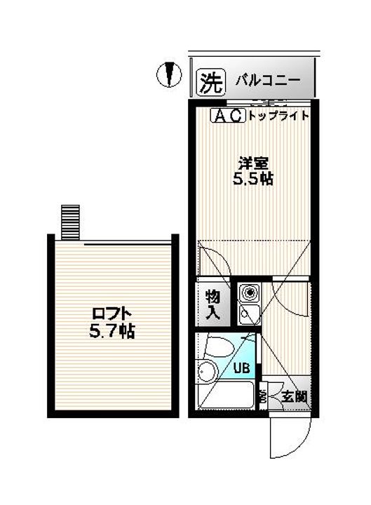 コスモス21の間取り