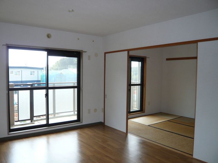 柏桜レジデンスの居間