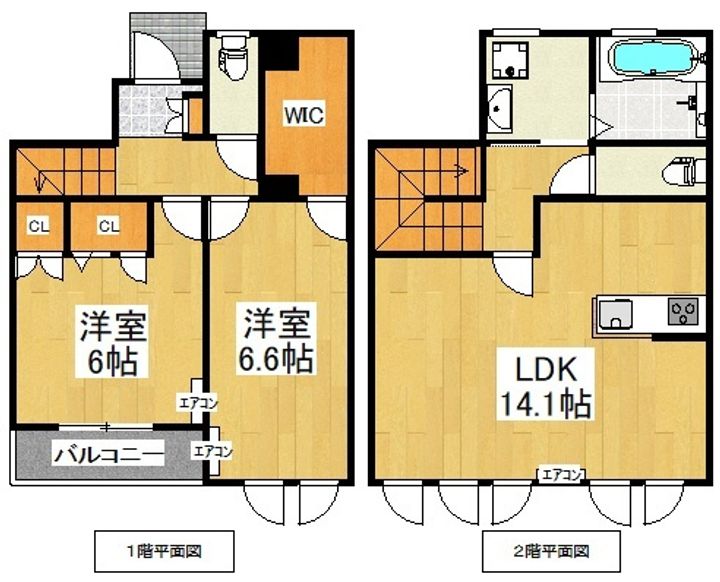 Villetta稲田堤の間取り