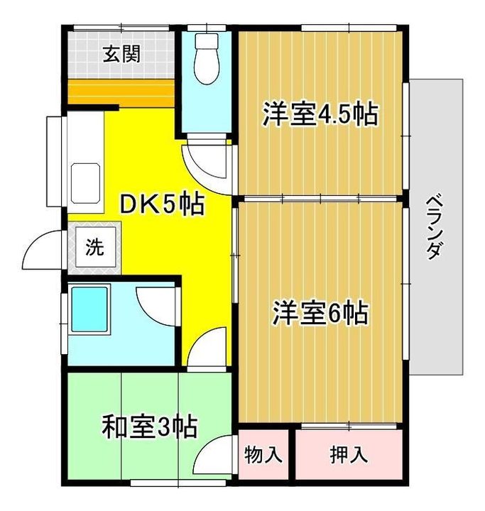 静岡県駿東郡清水町伏見(一戸建)の賃貸物件の間取り