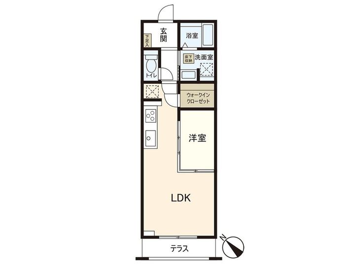 MOCXION成田町の間取り