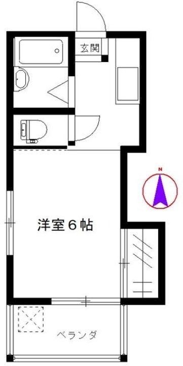 サンハイツの間取り