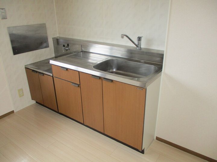 千葉県東金市西福俵(アパート)の賃貸物件のキッチン