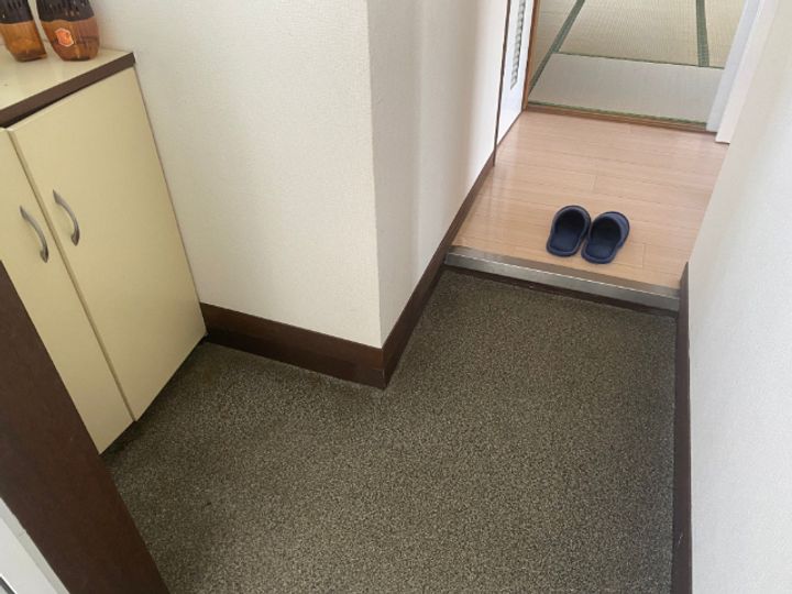 メゾンブランシュの玄関