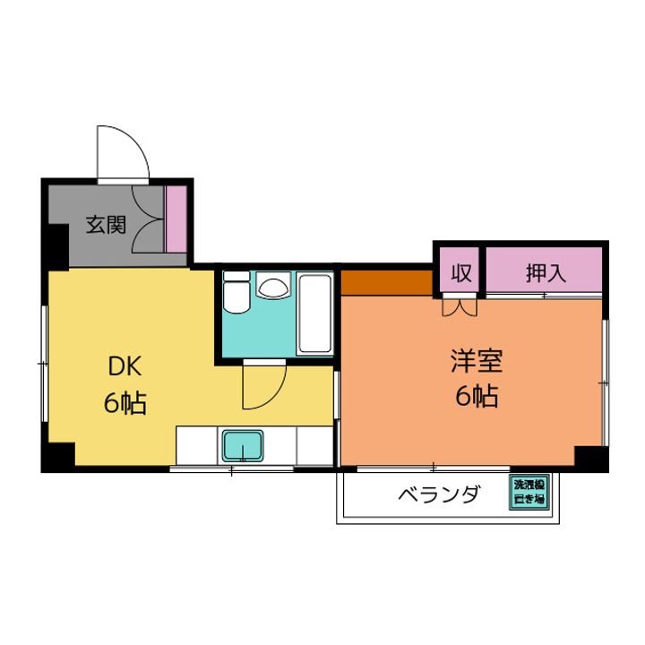 久我山ホームズの間取り