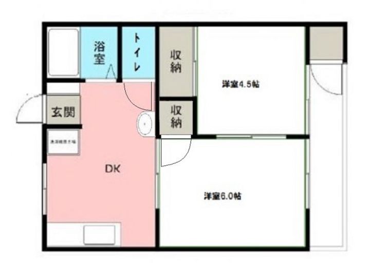 メゾンヨシダの間取り