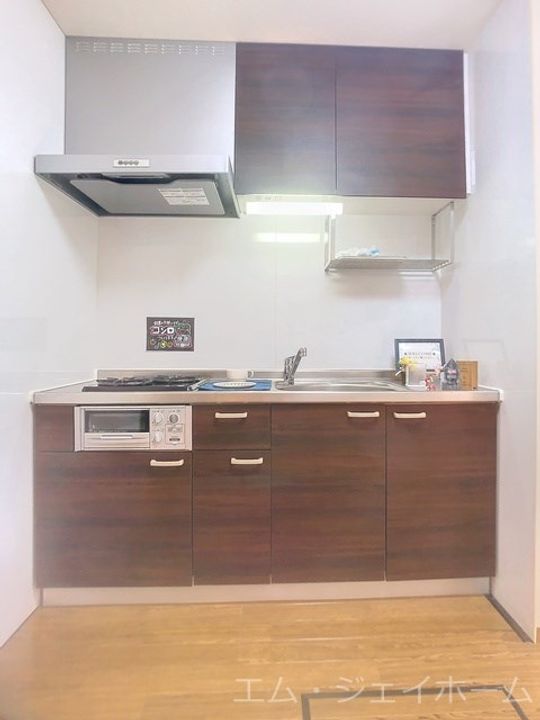 滋賀県大津市下阪本5(アパート)の賃貸物件のキッチン