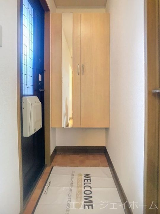 滋賀県大津市下阪本5(アパート)の賃貸物件の玄関