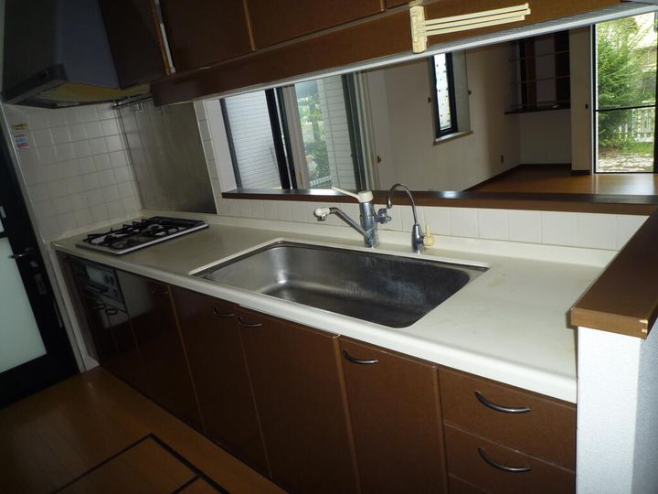 新潟県新潟市東区中島2(一戸建)の賃貸物件のキッチン