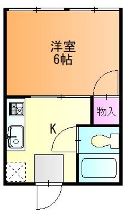 カズハイツの間取り