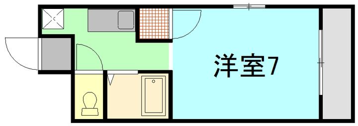 ハイム吉田の間取り