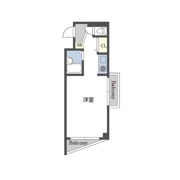 ラガールあびこの間取り