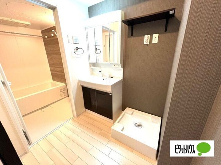 福島県郡山市安積町日出山字神明下(アパート)の賃貸物件の風呂