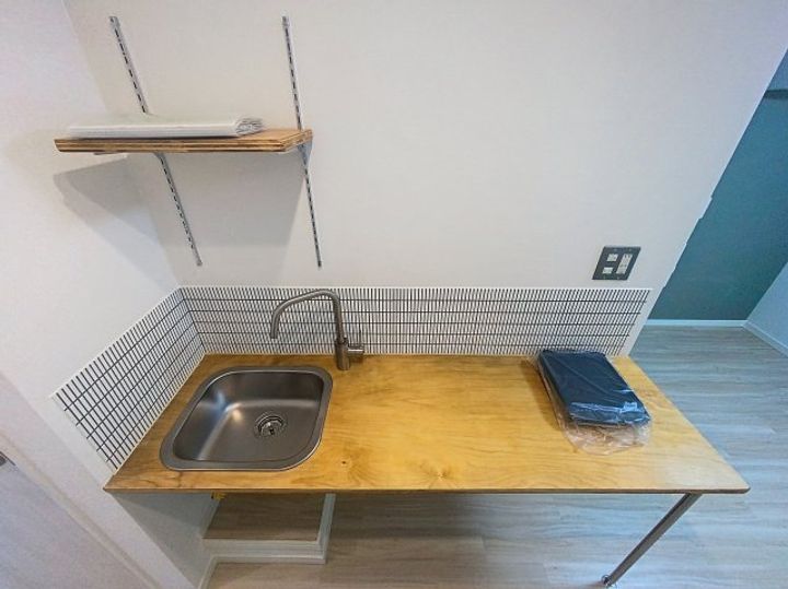 神奈川県川崎市川崎区観音2(アパート)の賃貸物件のキッチン