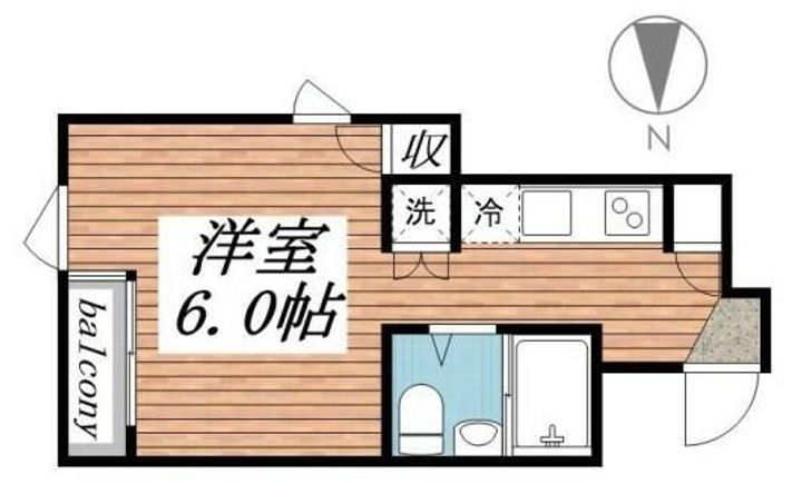リバーサイド八丁堀の間取り