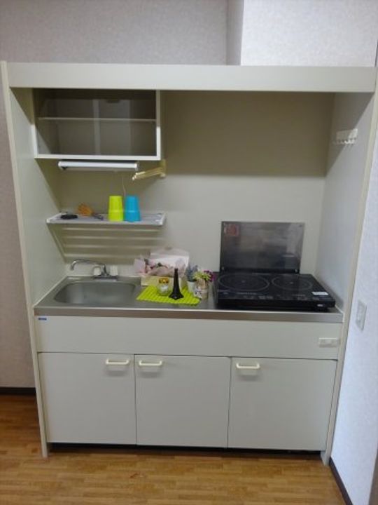 山城コーポB号棟のキッチン