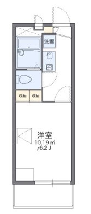 東京都八王子市絹ケ丘2(マンション)の賃貸物件の間取り