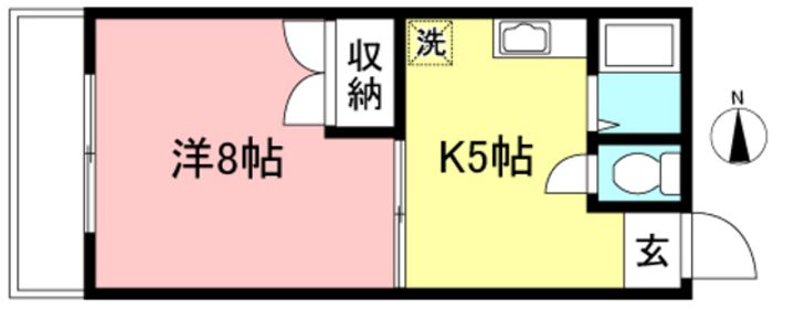 ブルク大澤の間取り