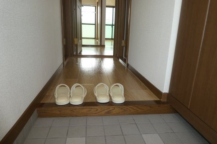 グレースタウンIの玄関