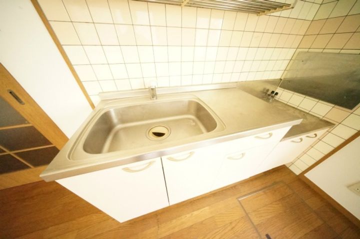 山口県下関市武久西原台(一戸建)の賃貸物件のキッチン