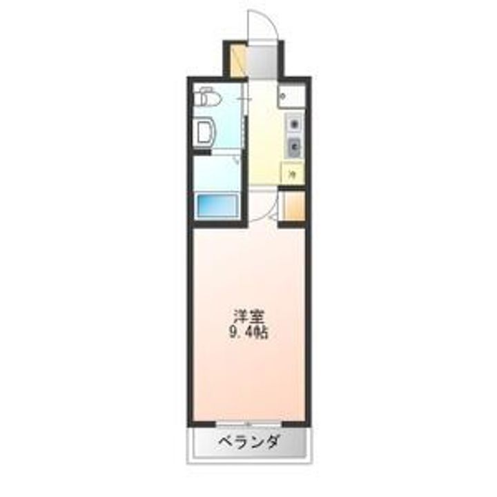 栃木県宇都宮市砥上町(マンション)の賃貸物件の間取り