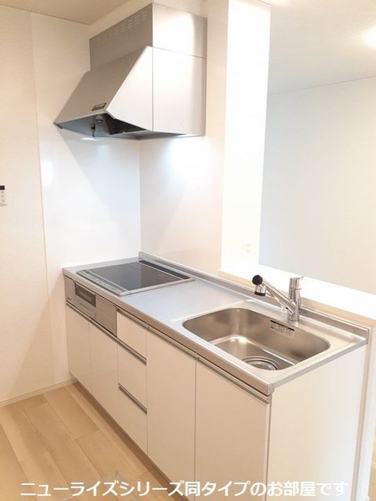 群馬県前橋市天川大島町(アパート)の賃貸物件のキッチン