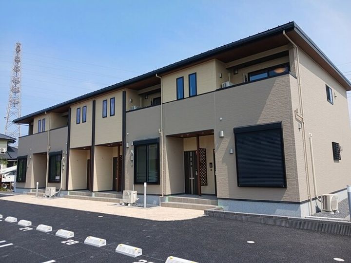 群馬県前橋市天川大島町(アパート)の賃貸物件の外観