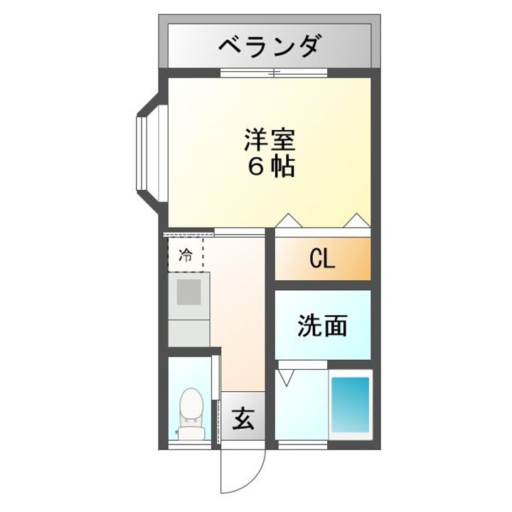 渡部ビルの間取り