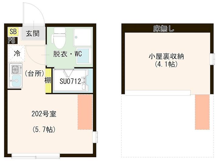 Tクラシア篠崎の間取り