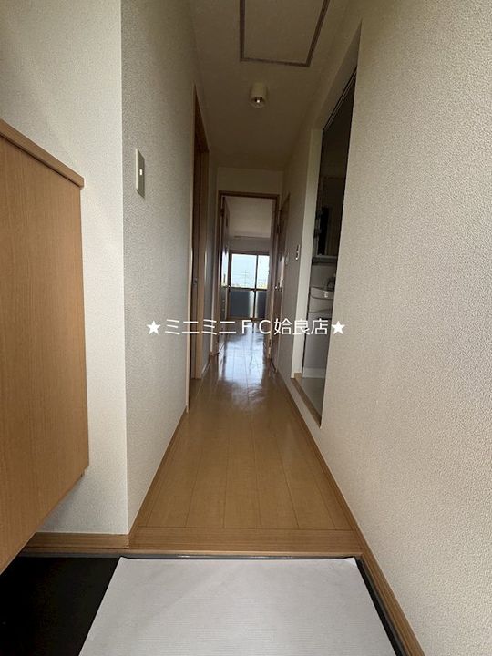 鹿児島県姶良市平松(アパート)の賃貸物件の玄関