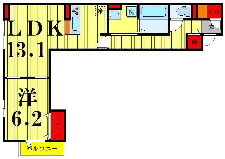 ラウレア六町の間取り