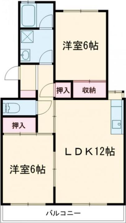メゾン須磨の間取り