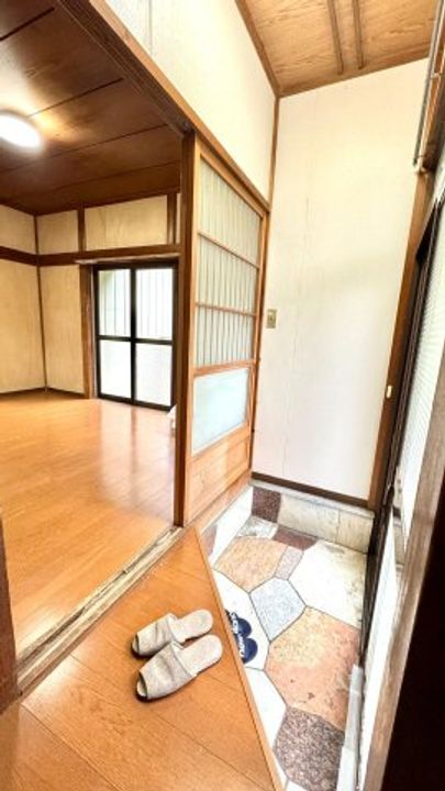 茨城県常陸大宮市鷲子(一戸建)の賃貸物件の玄関