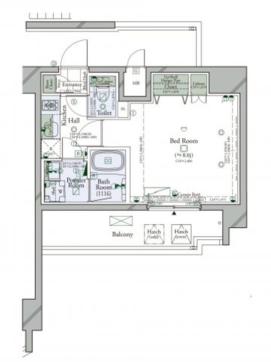 コンシェリア大塚 HILLSIDE SQUAREの間取り