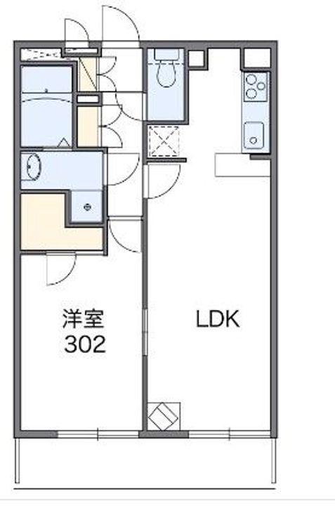 東京都荒川区西日暮里1(マンション)の賃貸物件の間取り