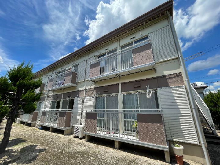 岡山県総社市福井(アパート)の賃貸物件の外観