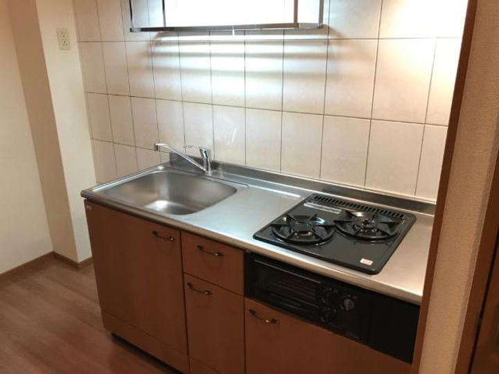 広島県福山市曙町5(アパート)の賃貸物件のキッチン