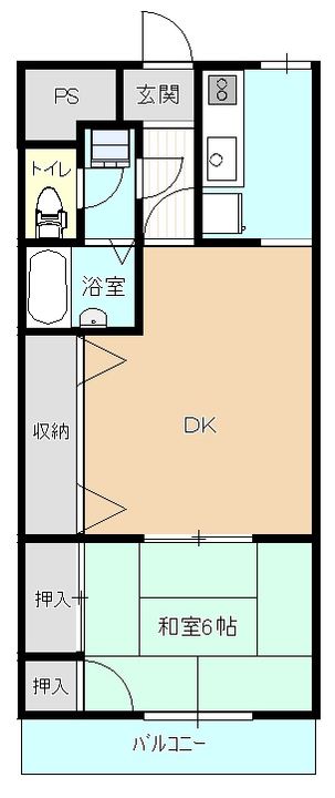 エスポワールの間取り