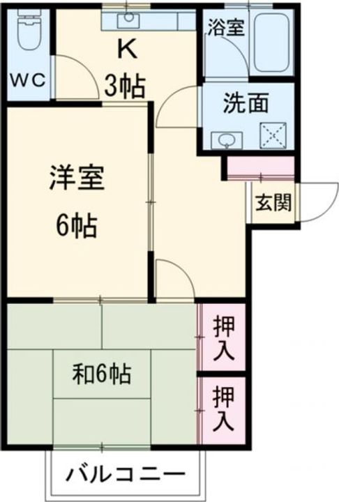 カサベルデ市原の間取り