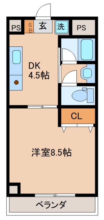 阿賀イレブンハイツの間取り