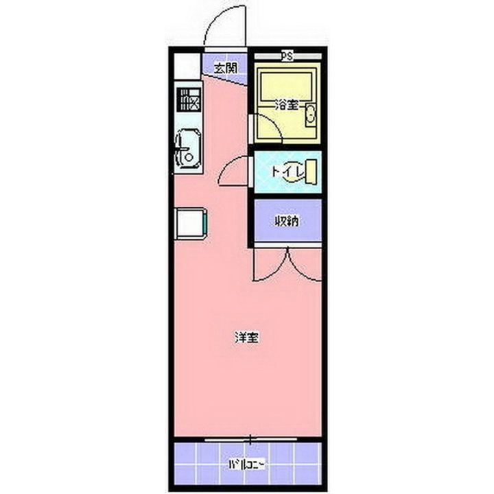 パークハイツ・サンライズA棟の間取り