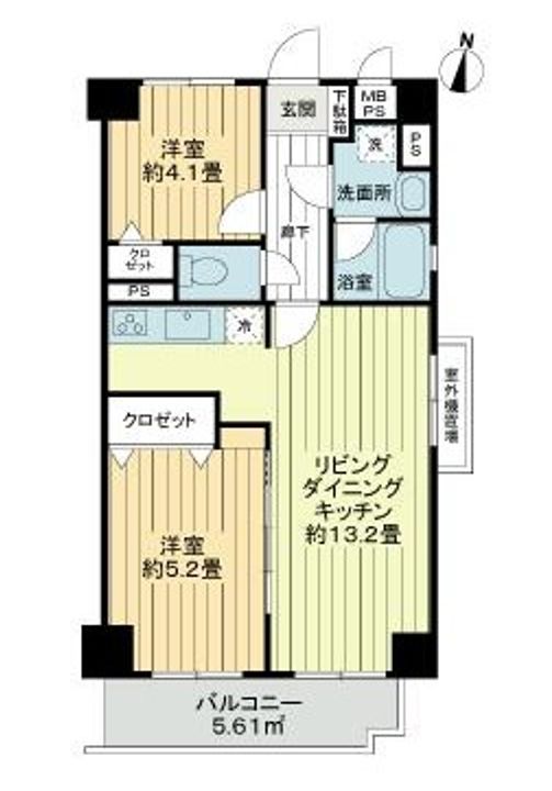 ライオンズガーデン大宮日進第2の間取り