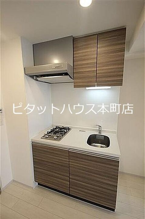 大阪府大阪市西区本田2(マンション)の賃貸物件のキッチン