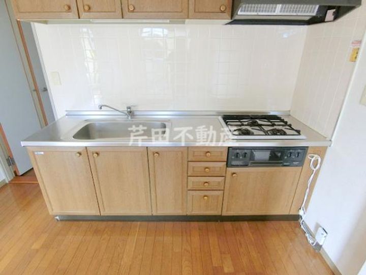 長野県長野市大字稲葉(マンション)の賃貸物件のキッチン