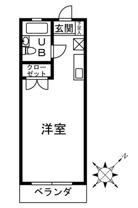 フジハウスIIの間取り