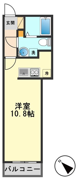 Glanz東瑞江の間取り