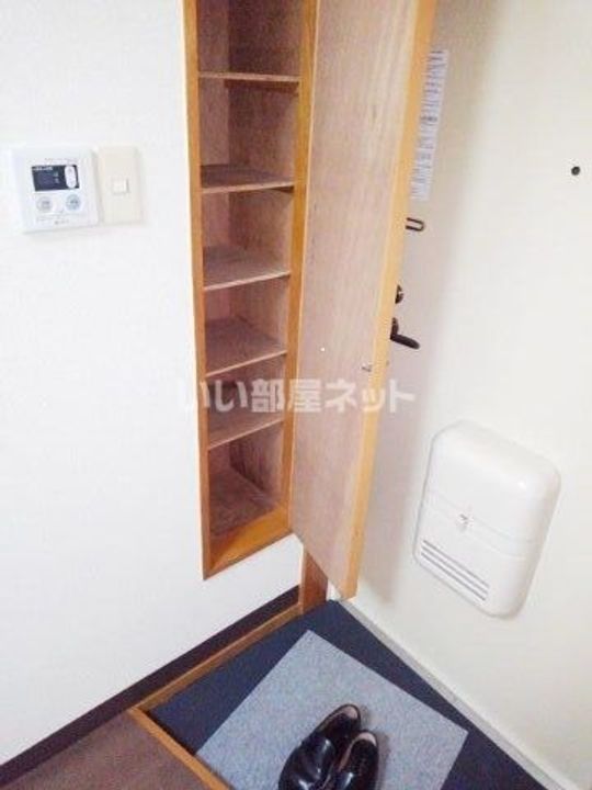 福島県郡山市朝日1(マンション)の賃貸物件の玄関